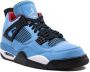 Jordan x Travis Scott Air 4 Retro "Cactus Jack (Friends And Family)" sneakers Blue - Thumbnail 2