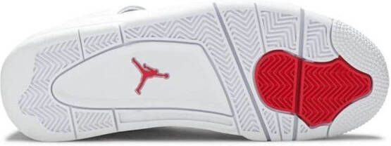 Jordan Air 4 Retro "Metallic Pack University Red" sneakers White