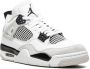 Jordan Air 4 Retro "Military Black" sneakers White - Thumbnail 2