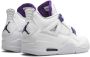 Jordan Air 4 Retro "Metallic Pack Purple" sneakers White - Thumbnail 3