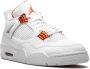 Jordan Air 4 Retro "Metallic Pack Orange" sneakers White - Thumbnail 2