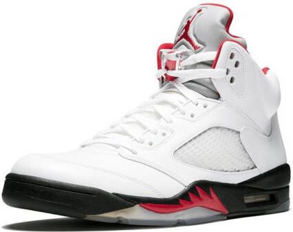 Jordan Air 5 Retro "Fire Red 2013" sneakers White