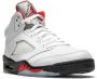 Jordan Air 5 Retro "Fire Red Silver Tongue 2020" sneakers White - Thumbnail 2