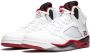 Jordan Air 5 Retro "Fire Red" sneakers White - Thumbnail 2