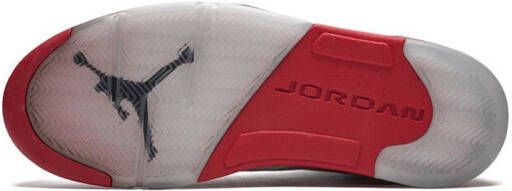 Jordan Air 5 Retro "Fire Red" sneakers White