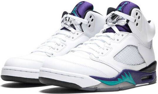 Jordan Air 5 Retro "Grape" sneakers White