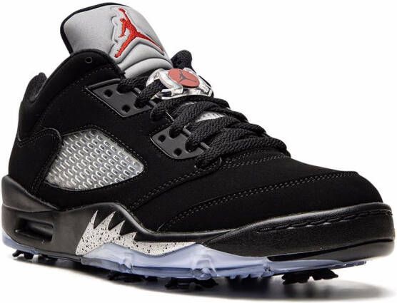Jordan 5 Retro Low Golf "Black Metallic" sneakers