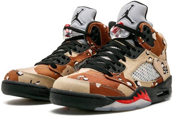 Jordan Air 5 Retro Supreme "Camo" sneakers Neutrals