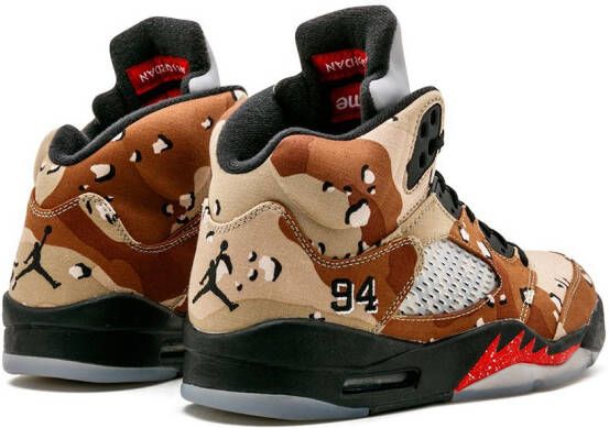 Jordan Air 5 Retro Supreme "Camo" sneakers Neutrals