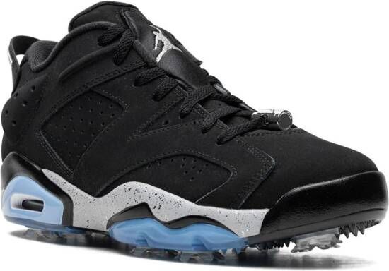 Jordan Air 6 "Metallic Silver" golf shoes Black