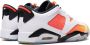 Jordan Air 6 Retro Low SE "Total Orange" sneakers White - Thumbnail 3