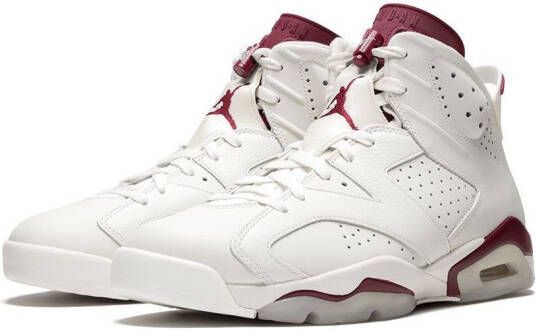 Jordan Air 6 Retro "Maroon" sneakers White