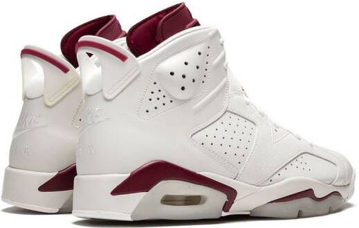 Jordan Air 6 Retro "Maroon" sneakers White