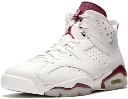 Jordan Air 6 Retro "Maroon" sneakers White