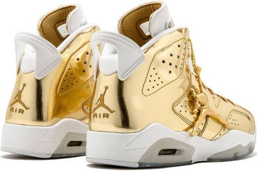 Jordan Air 6 Retro P1NNACLE "Metallic Gold White" sneakers