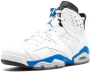 Jordan Air 6 Retro "Sport Blue" sneakers White - Thumbnail 4