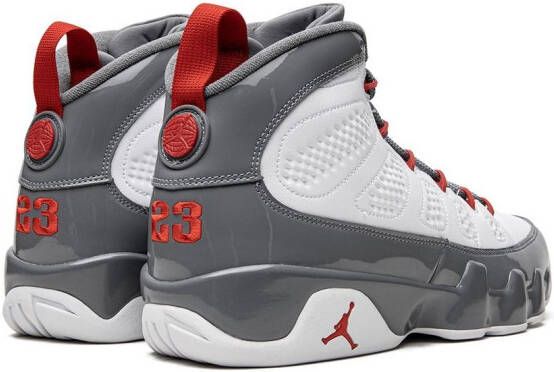 Jordan Air 9 "Fire Red" sneakers White