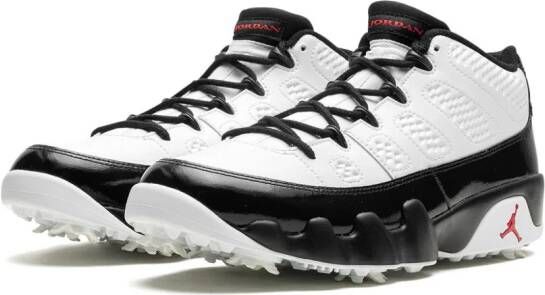 Jordan Air 9 "White Black" golf shoes
