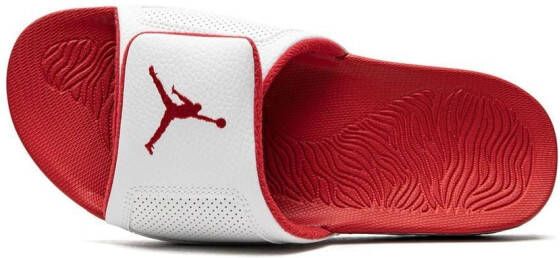 Jordan Hydro III Retro "Fire Red" sneakers White