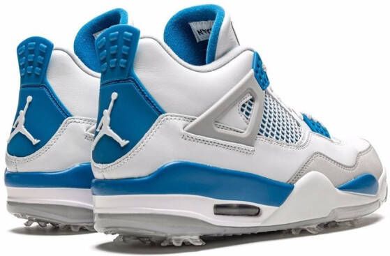Jordan Air 4 Golf "Military Blue" sneakers White