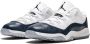 Jordan Kids 11 Retro Low LE "Navy Snakeskin" sneakers White - Thumbnail 2