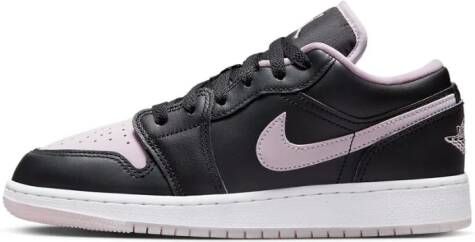 Jordan Kids Air Jordan 1 Low "Black Iced Lilac" sneakers