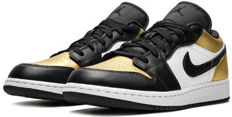 Jordan Kids Air Jordan 1 Low "Gold Toe" sneakers Black
