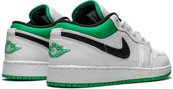 Jordan Kids Air Jordan 1 Low "White Stadium Green" sneakers
