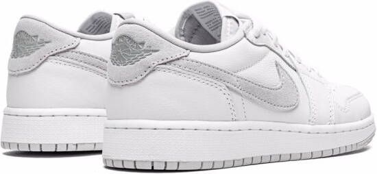 Jordan Kids Air Jordan 1 Low OG "Neutral Grey" sneakers White