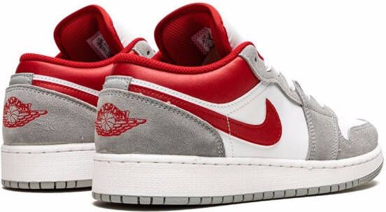 Jordan Kids Air Jordan 1 Low SE "Smoke Grey Gym Red" sneakers