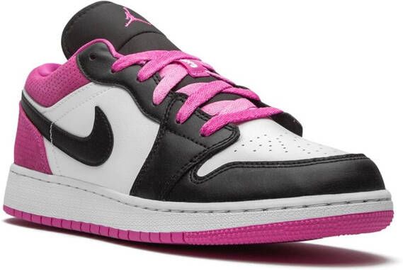 Jordan Kids Air Jordan 1 Low SE "Black Active Fuchsia" sneakers Pink