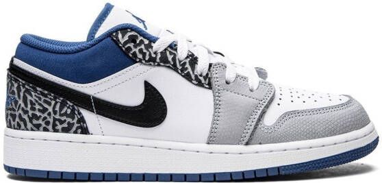 Jordan Kids Air Jordan 1 Low SE ''True Blue'' sneakers White