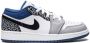 Jordan Kids Air Jordan 1 Low SE ''True Blue'' sneakers White - Thumbnail 2