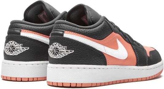 Jordan Kids Air Jordan 1 Low "Pink Quartz" sneakers Black