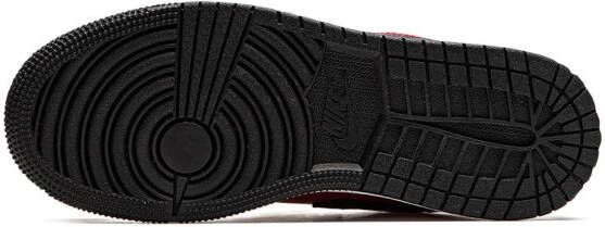 Jordan Kids Air Jordan 1 Low "Black Pebbled" sneakers Red