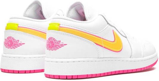 Jordan Kids Air Jordan 1 Low "Edge Glow" sneakers White