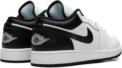 Jordan Kids Air Jordan 1 Low "White Black" sneakers