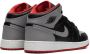 Jordan Kids Air Jordan 1 Mid "Black Grey Red" sneakers - Thumbnail 3