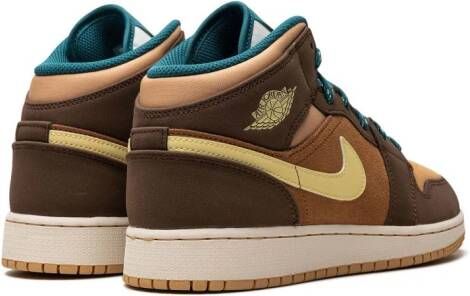 Jordan Kids Air Jordan 1 Mid "Cacao Wow" sneakers Blue