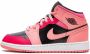 Jordan Kids Air Jordan 1 Mid "Coral Chalk" sneakers Red - Thumbnail 5