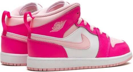 Jordan Kids Air Jordan 1 Mid "Fierce Pink" sneakers
