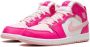 Jordan Kids Air Jordan 1 Mid "Fierce Pink" sneakers - Thumbnail 4
