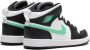 Jordan Kids Air Jordan 1 Mid "Green Glow" sneakers Black - Thumbnail 3