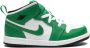 Jordan Kids Air Jordan 1 Mid "Lucky Green" sneakers White - Thumbnail 2