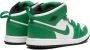 Jordan Kids Air Jordan 1 Mid "Lucky Green" sneakers White - Thumbnail 3