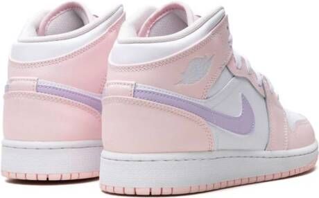 Jordan Kids Air Jordan 1 Mid "Pink Wash" sneakers