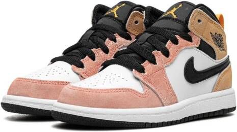 Jordan Kids Air Jordan 1 Mid SE "Flight Club" sneakers Pink