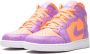 Jordan Kids Air Jordan 1 Mid SE "Orange Pulse Atomic Violet" sneakers Pink - Thumbnail 2