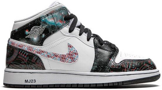 Jordan Kids Air Jordan 1 Mid SE "Take Flight" sneakers White