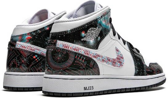 Jordan Kids Air Jordan 1 Mid SE "Take Flight" sneakers White